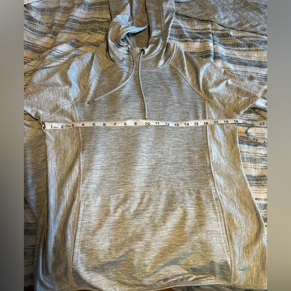 Active USA Heather Gray Hoodie - Picture 6 of 9